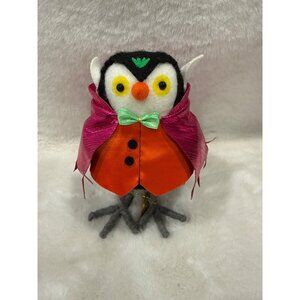 Hyde & Eek! Featherly Friends Charmer Halloween Owl Decor